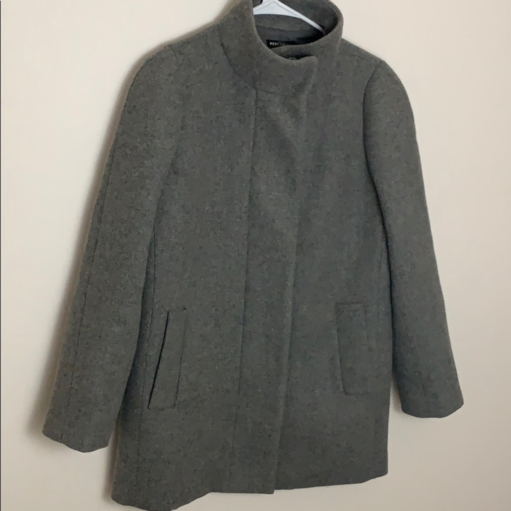 J. Crew Cory Coat, Gray, Never Worn, size 4